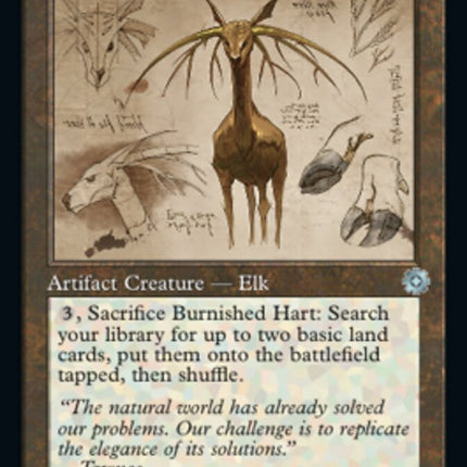 Burnished Hart (Retro Schematic) [The Brothers' War Retro Artifacts]