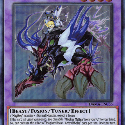 Magikey Beast - Ansyalabolas [DAMA-EN036] Super Rare