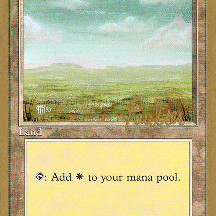Plains (pp364) (Preston Poulter) [Pro Tour Collector Set]
