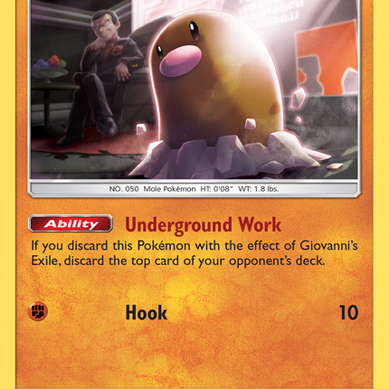 Diglett (85/214) [Sun & Moon: Unbroken Bonds]