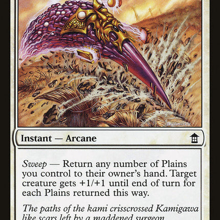 Plow Through Reito [Saviors of Kamigawa]