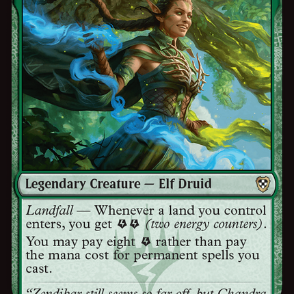 Nissa, Worldsoul Speaker [Aetherdrift Commander]