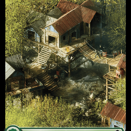 Forest (0854) (Surge Foil) [Fallout]