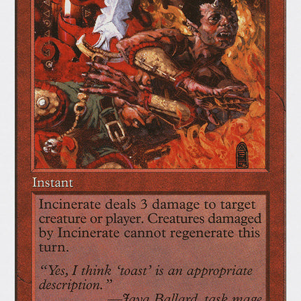 Incinerate [Fifth Edition]