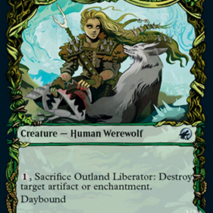 Outland Liberator // Frenzied Trapbreaker (Showcase Equinox) [Innistrad: Midnight Hunt]