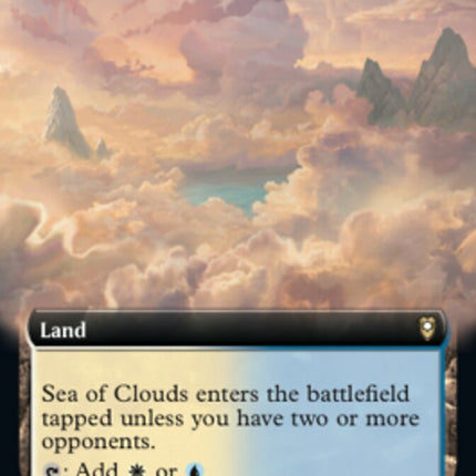 Sea of Clouds (Extended Art) [Commander Legends: Battle for Baldur's Gate]