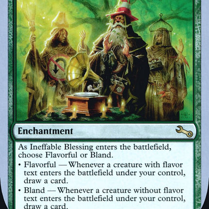 Ineffable Blessing (Flavorful) (Unfinity Foil Edition) [The List]