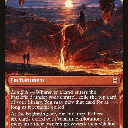 Valakut Exploration (Showcase) [Zendikar Rising]