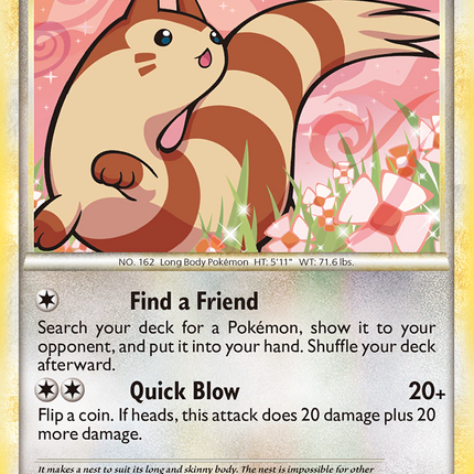 Furret (21/123) [HeartGold & SoulSilver: Base Set]