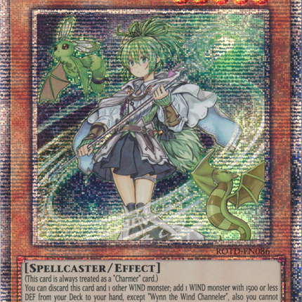 Wynn the Wind Channeler [ROTD-EN086] Starlight Rare