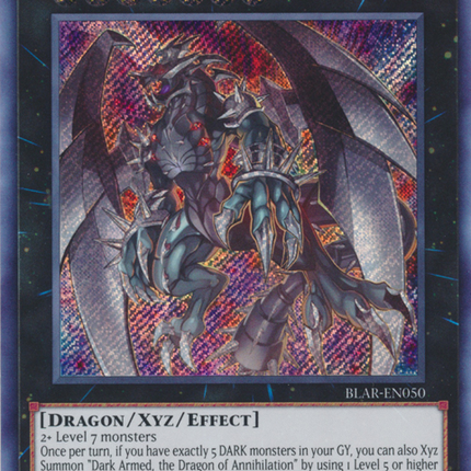 Dark Armed, the Dragon of Annihilation [BLAR-EN050] Secret Rare