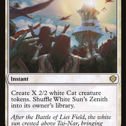 White Sun's Zenith [Starter Commander Decks]