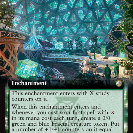 Lattice Library (Extended Art) [Secrets of Strixhaven Commander]