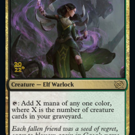 Deathbloom Ritualist [The Brothers' War Prerelease Promos]