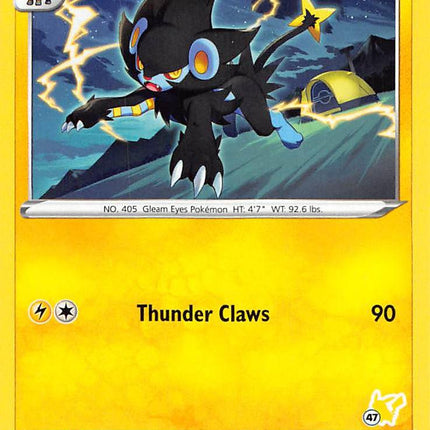 Luxray (093/264) (Pikachu Stamp #47) [Battle Academy 2022]