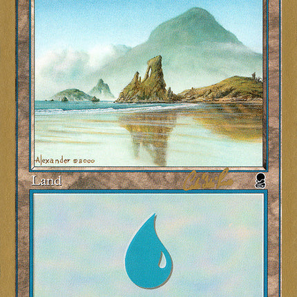 Island (cr338) (Carlos Romao) [World Championship Decks 2002]