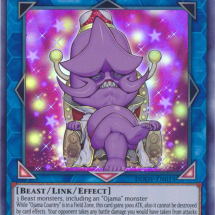 Ojama Emperor [DUOV-EN033] Ultra Rare