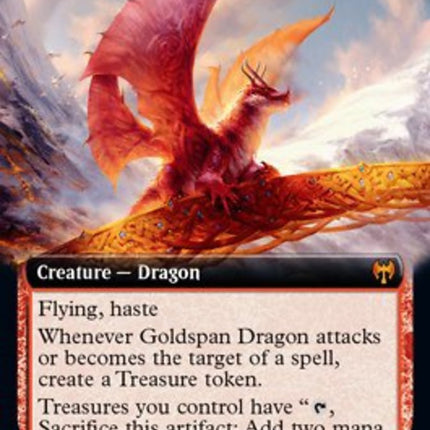 Goldspan Dragon (Extended Art) [Kaldheim]
