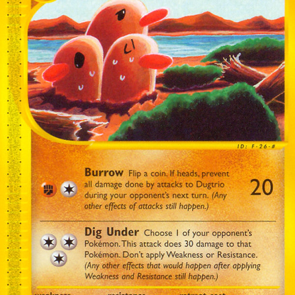 Dugtrio (52/144) [Skyridge]
