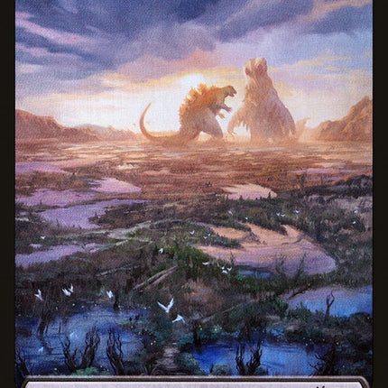Swamp (Godzilla Lands) [Secret Lair Drop Series]