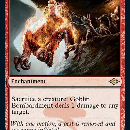 Goblin Bombardment (Foil Etched) [Modern Horizons 2]