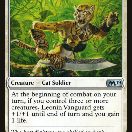 Leonin Vanguard [Core Set 2019]
