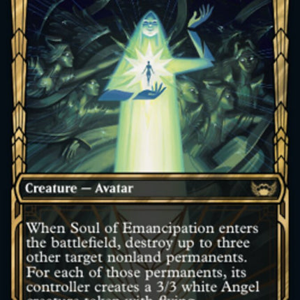 Soul of Emancipation (Showcase Golden Age Gilded Foil) [Streets of New Capenna]