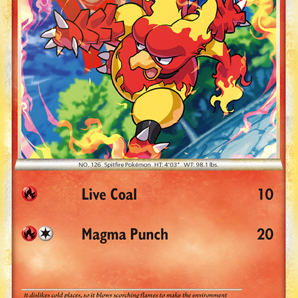 Magmar (52/95) [HeartGold & SoulSilver: Unleashed]