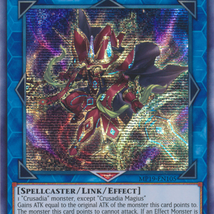 Crusadia Magius [MP19-EN105] Prismatic Secret Rare