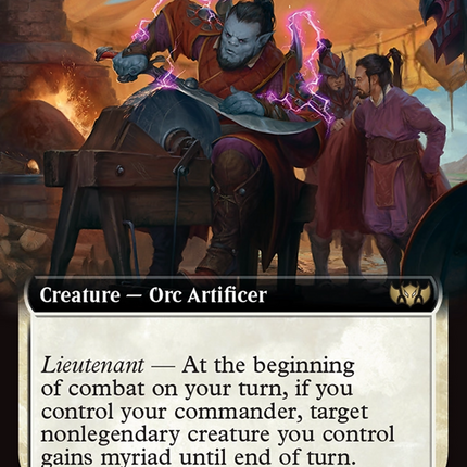Ironwill Forger (Extended Art) [Tarkir: Dragonstorm Commander]