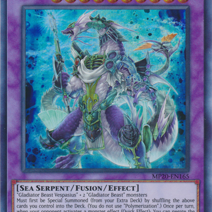 Gladiator Beast Domitianus [MP20-EN165] Ultra Rare
