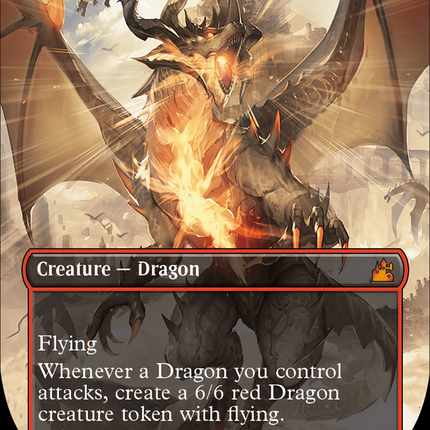 Utvara Hellkite (Anime Borderless) [Ravnica Remastered]