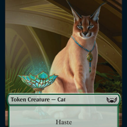 Cat // Rhino Warrior Double-Sided Token [Streets of New Capenna Tokens]