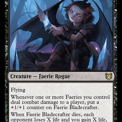 Faerie Bladecrafter [Wilds of Eldraine Commander]