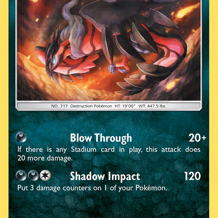 Yveltal (139/236) [Sun & Moon: Unified Minds]