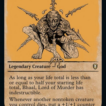Bhaal, Lord of Murder (Showcase) [Commander Legends: Battle for Baldur's Gate]