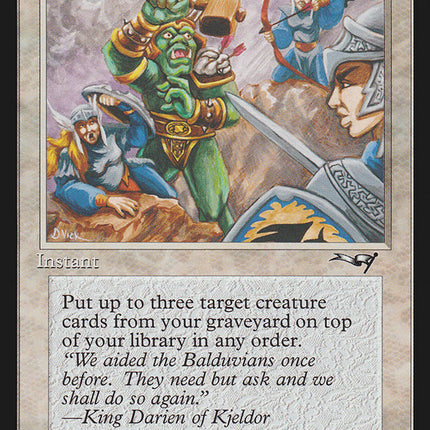 Reinforcements (With Archer) [Alliances]