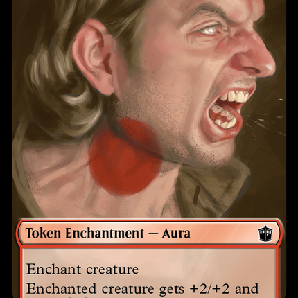 Soldier // Mark of the Rani Double-Sided Token [Doctor Who Tokens]