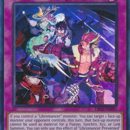 Libromancer Prevented [DIFO-EN091] Super Rare
