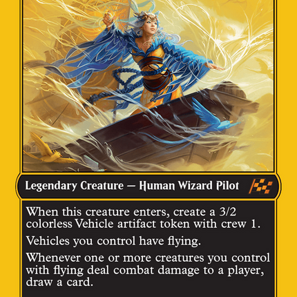 Mu Yanling, Wind Rider (First-Place Foil) [Aetherdrift]