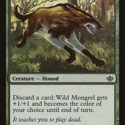 Wild Mongrel [Duel Decks: Garruk vs. Liliana]
