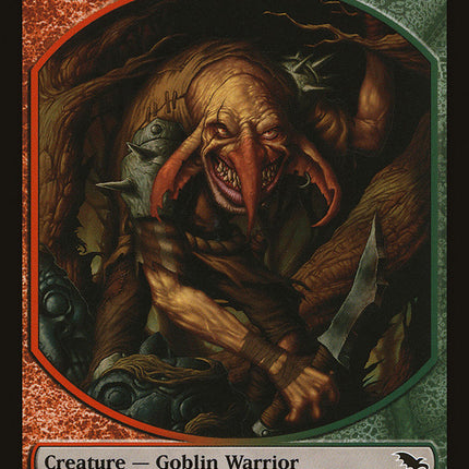 Goblin Warrior Token [Shadowmoor Tokens]