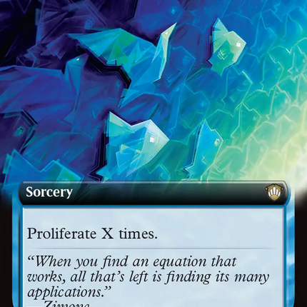 Expansion Algorithm (Extended Art) [Secrets of Strixhaven Commander]