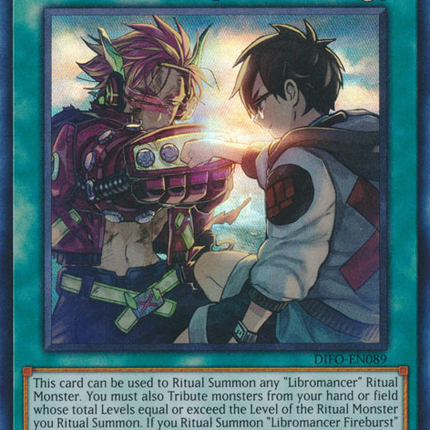 Libromancer Bonded [DIFO-EN089] Super Rare