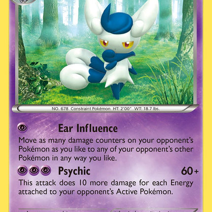 Meowstic (43/106) (Theme Deck Exclusive) [XY: Flashfire]