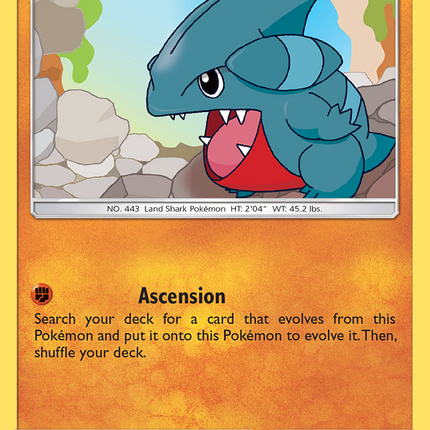 Gible (60/131) [Sun & Moon: Forbidden Light]