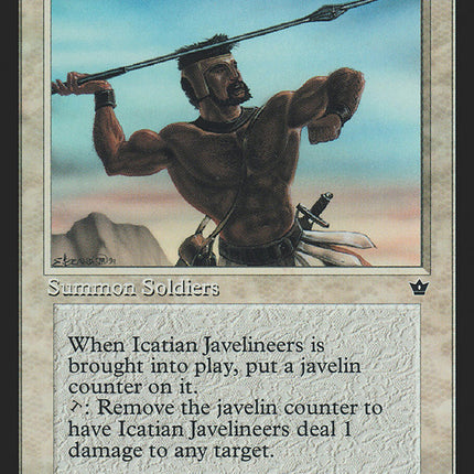 Icatian Javelineers (Edward P. Beard, Jr.) [Fallen Empires]