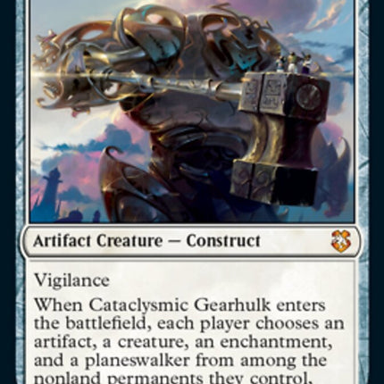 Cataclysmic Gearhulk [Dungeons & Dragons: Adventures in the Forgotten Realms Commander]