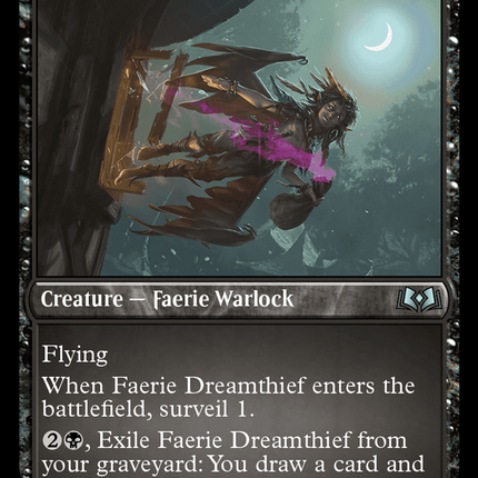 Faerie Dreamthief (Promo Pack) [Wilds of Eldraine Promos]