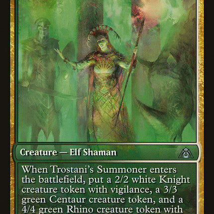 Trostani's Summoner (Game Day) [Dragon's Maze Promos]